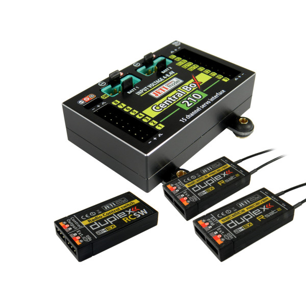 Central BOX 210 s 2x Rsat2 a RCSW