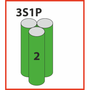 POWER ION 2600A 3S1P-trojuholník