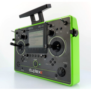 Vysielač JETI DUPLEX DC-14 II – zelený (Rev.2)