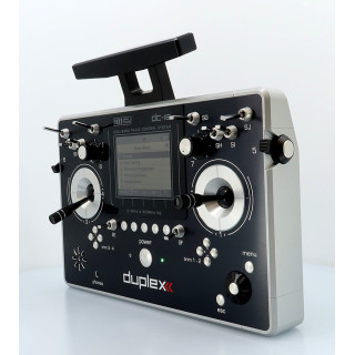 Vysielač JETI DUPLEX DC-16 II – strieborný lakovaný