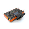 Vysielač JETI DUPLEX DC-24II Carbon Line – oranžový elox (Rev.2)