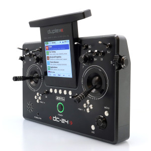 Vysielač JETI DUPLEX DC-24II – sivá lakovaná (Rev.2)